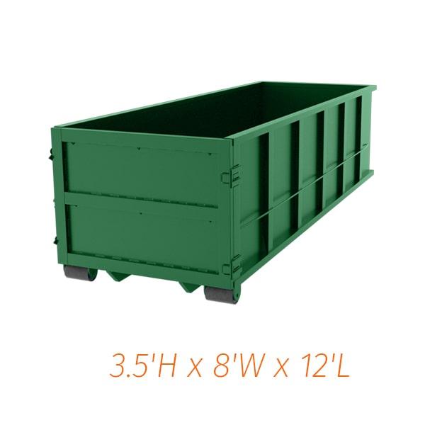 the rental period for a ten yard dumpster can vary from one day to several weeks, depending on your needs